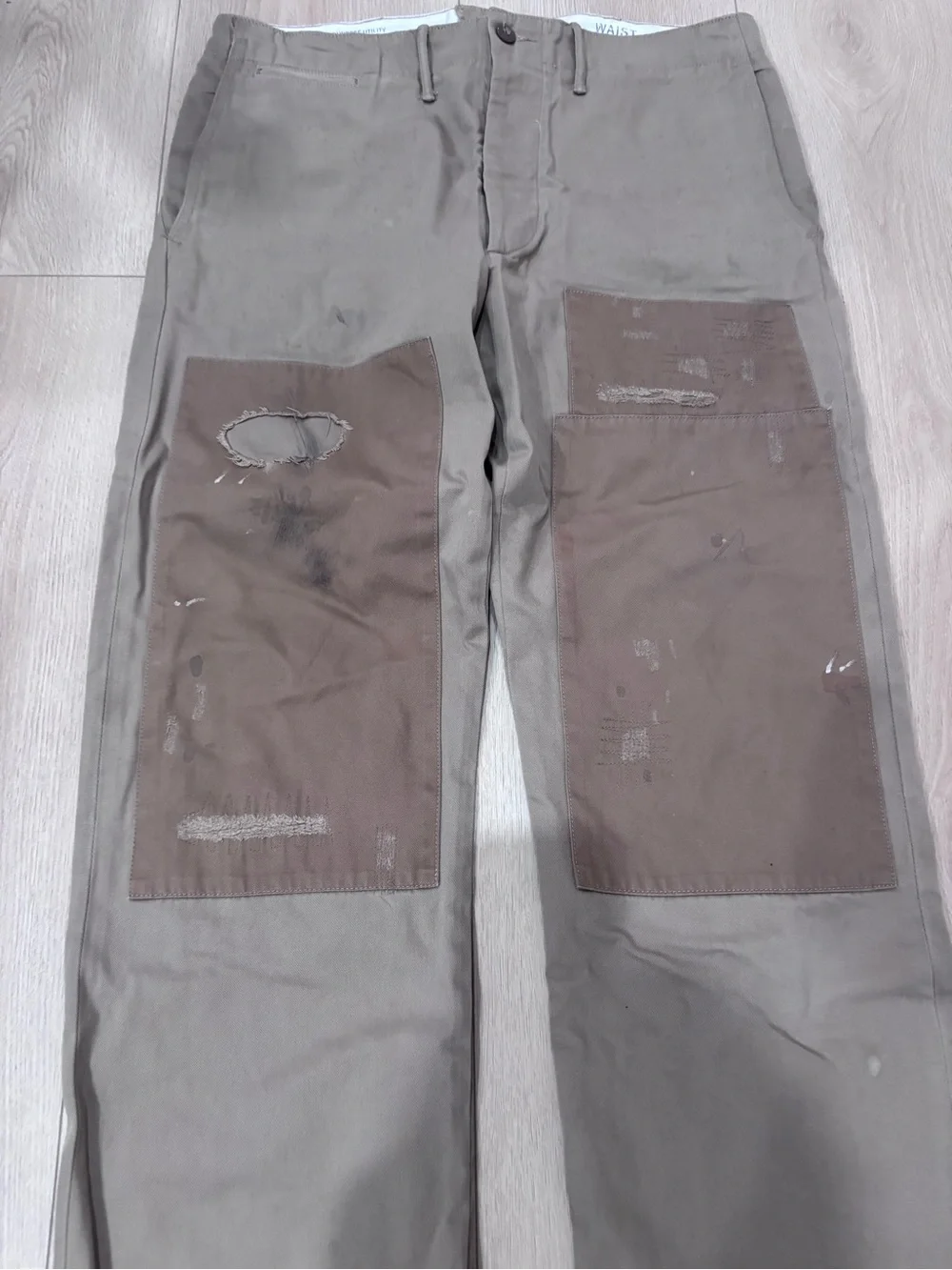 Vintage 90's RRL Polo Ralph Lauren military trousers